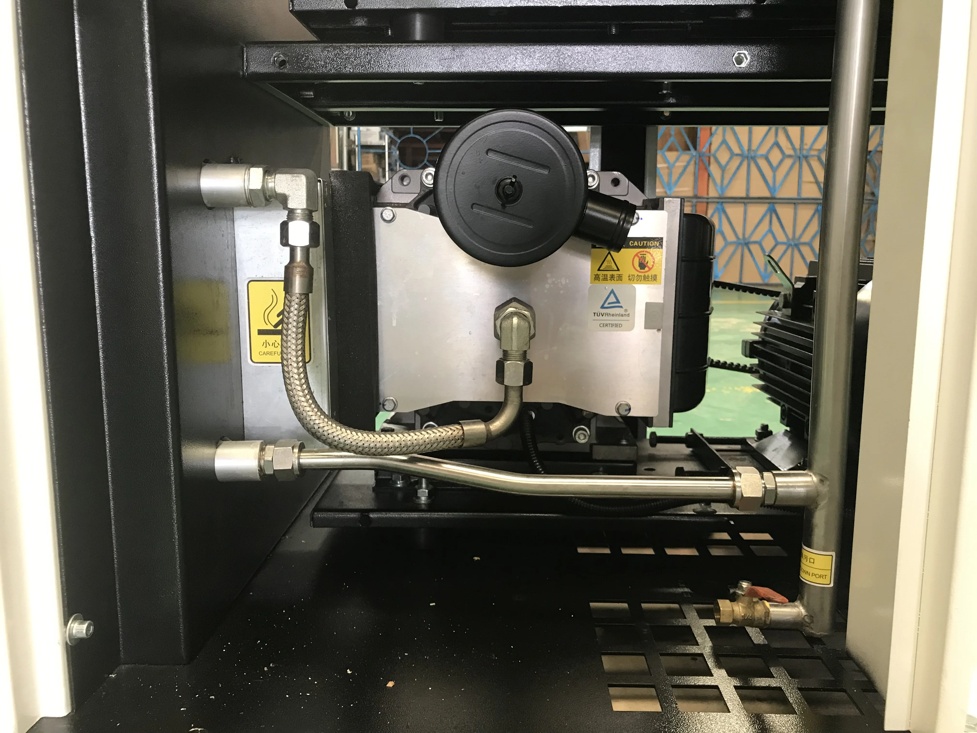 7.5kw 10hp Energy saving silent oil-free scroll air compressor for industrial equipment