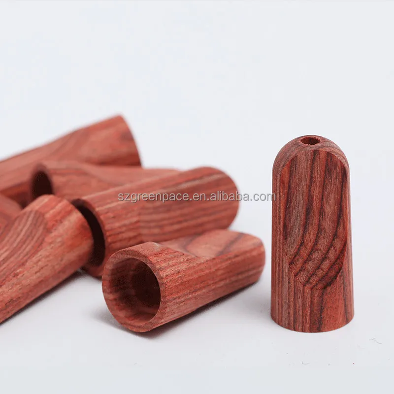 In stock wholesale 10mm wooden filter tips hookah mouthpiece cigarette holder smoking accessories for rolling paper