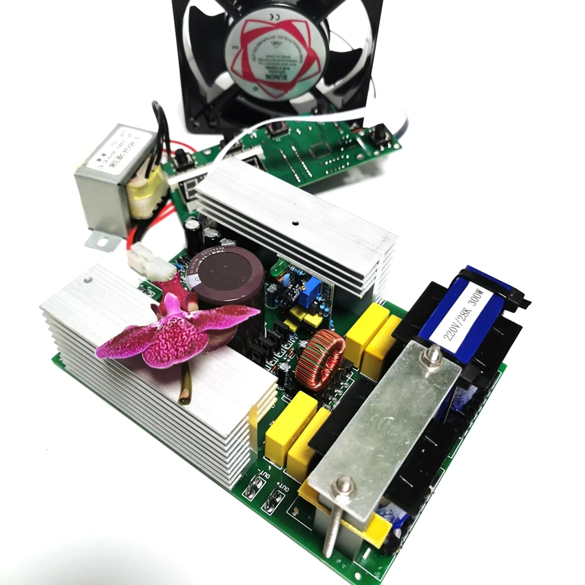 300w 40khz Piezoelectric Ultrasonic Cavitation Generator PCB Board