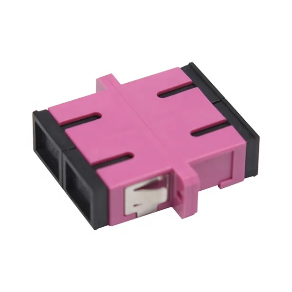 Factory China supplier product Duplex Simplex  Quad LC adapters plastic ,fiber optical adapter,optical fiber flange