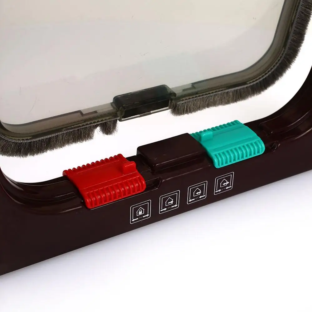 HongQiang HQP-JJ108 Lockable Intelligent Microchip Home Other Pet Products Interior Pet Cat Door