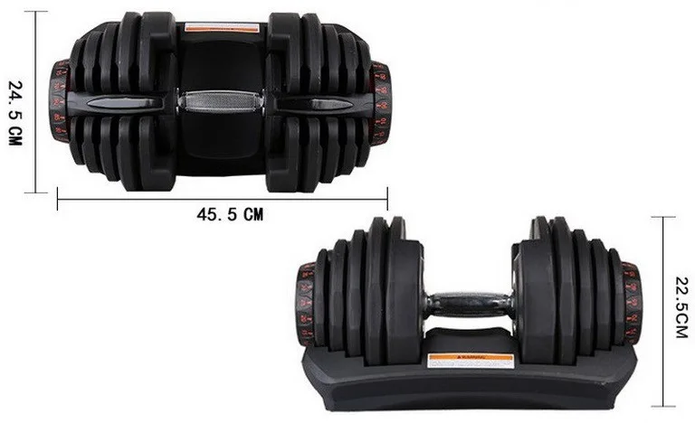 Adjustable Weights Workout Equipment Home Weight Training Dumbbell Kit 40 Kg