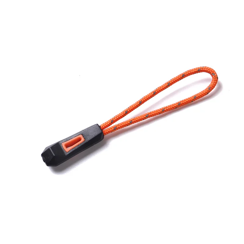 2024 most popular special product recycle plastic rope pullers high quality pull zippers for bags clothes wholesale