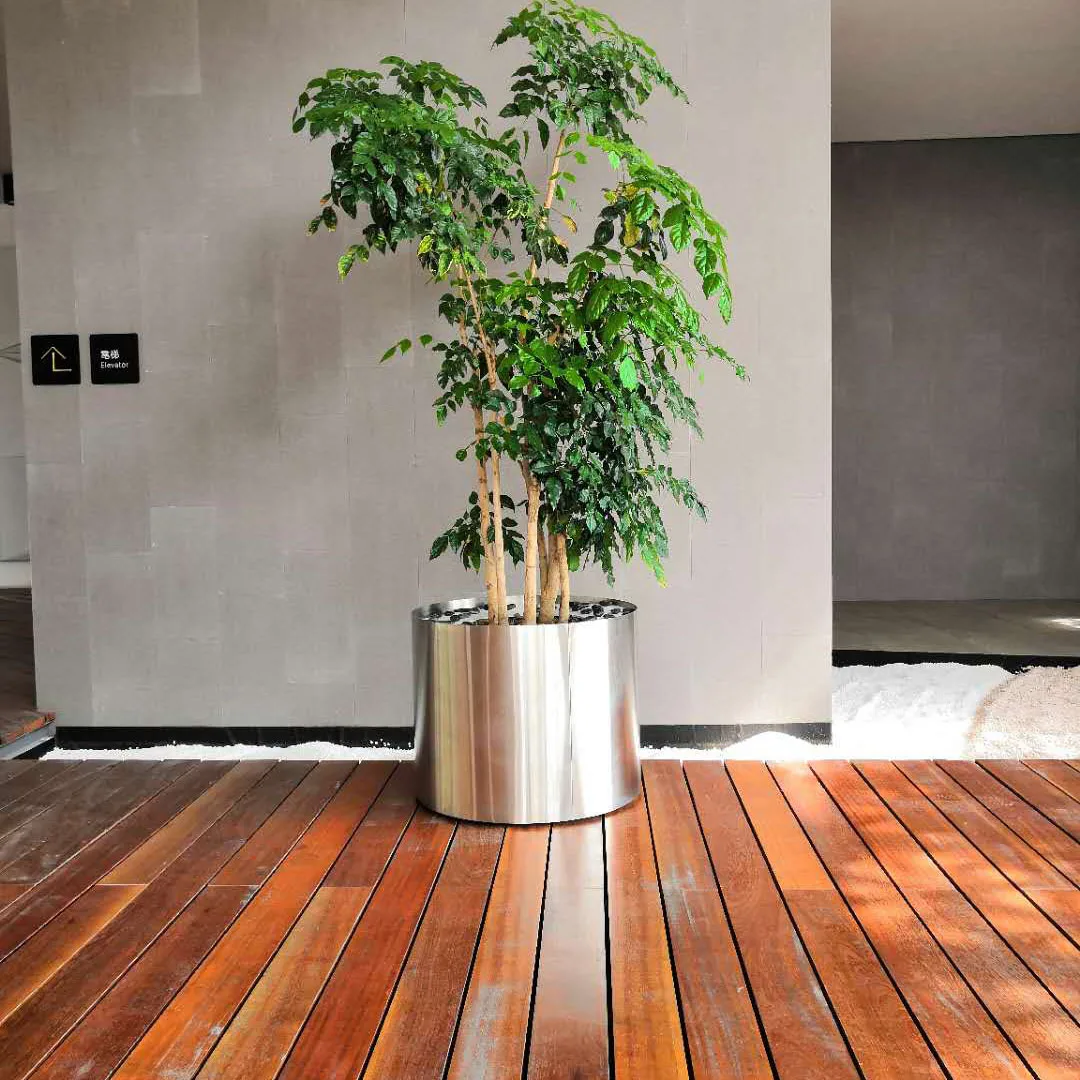 
Custom Outdoor or Indoor Metal Stainless Steel Flower Planters Large for Home or Garden Use 