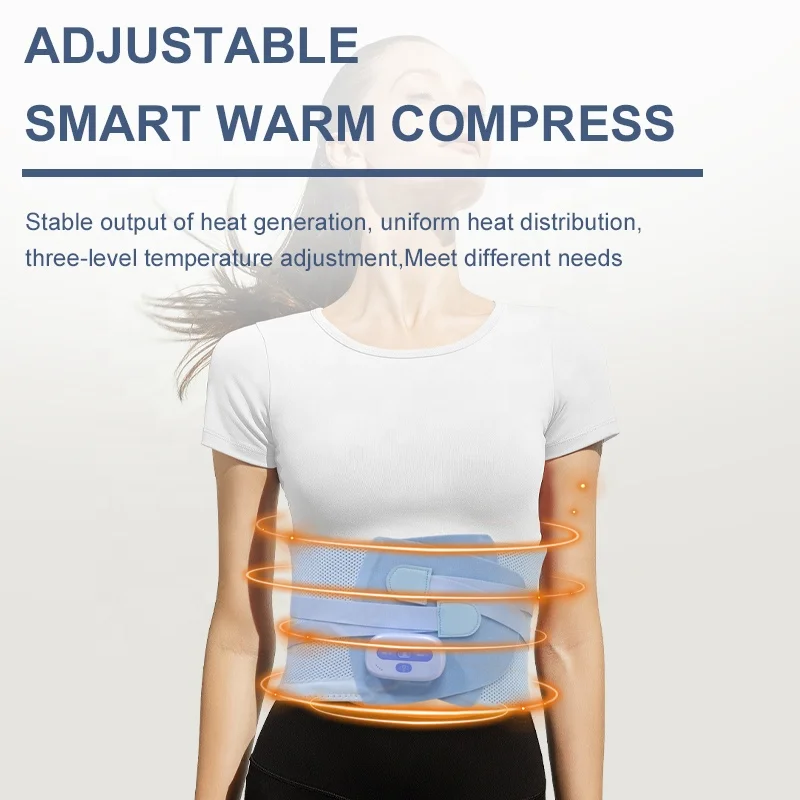 Body shaping sculpting massage belt  Weight Loss Trimmer Heating Belt Belly Wrap Belt with Vibration Massage