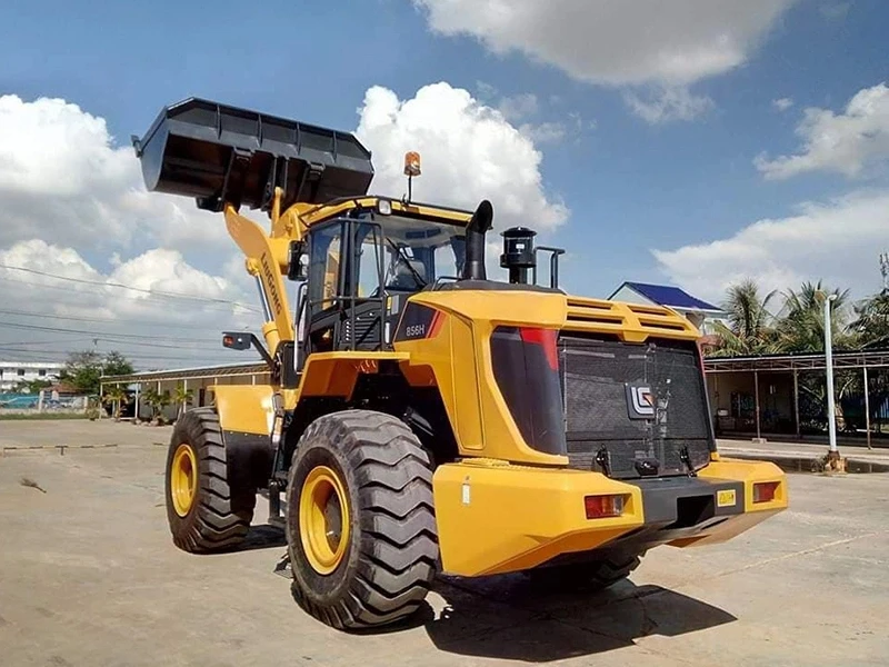 ZL50 ZL50GN Middle Wheel Loader 4x4 Drive Factory Price Tractor Loader Specification Huade Hydraulic Used/New 5 Ton