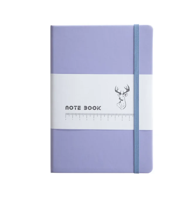 High Quality A5 PU Leather Hardcover Leather Sewn Binding Moleskine And Leuchtturm Style Notepad