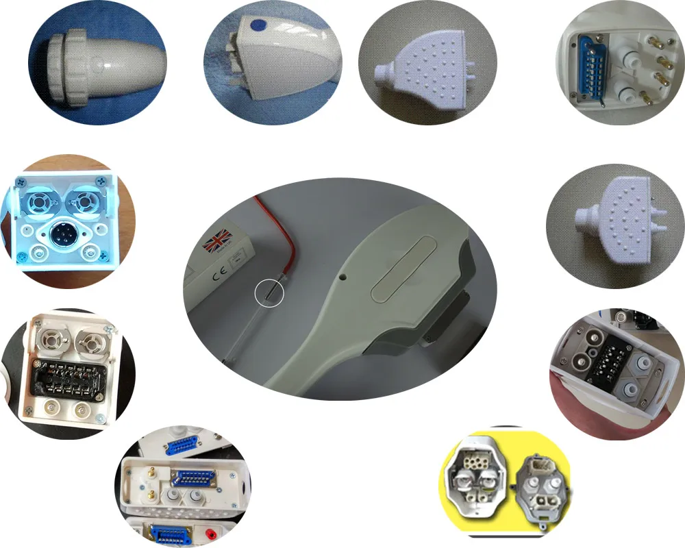 
500,000 shots IPL OPT SHR handle spare parts with England UK lamp 