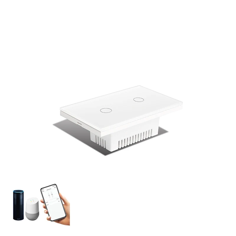 Умный выключатель света Tuya Larkkey zigbee, умный выключатель стандарта США