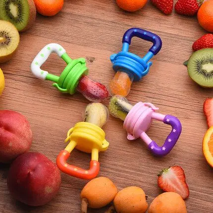hot sale infant fruit feeder pacifier  baby food feeder
