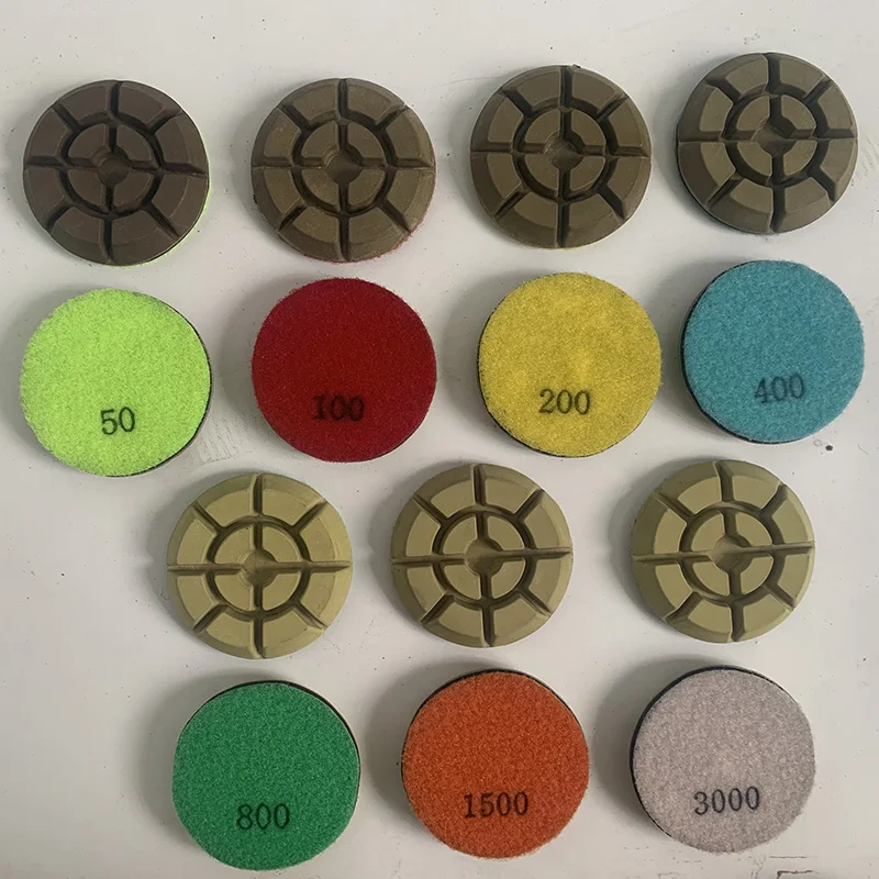 Efficient Polishing Resin Diamond Floor Polishing Pad