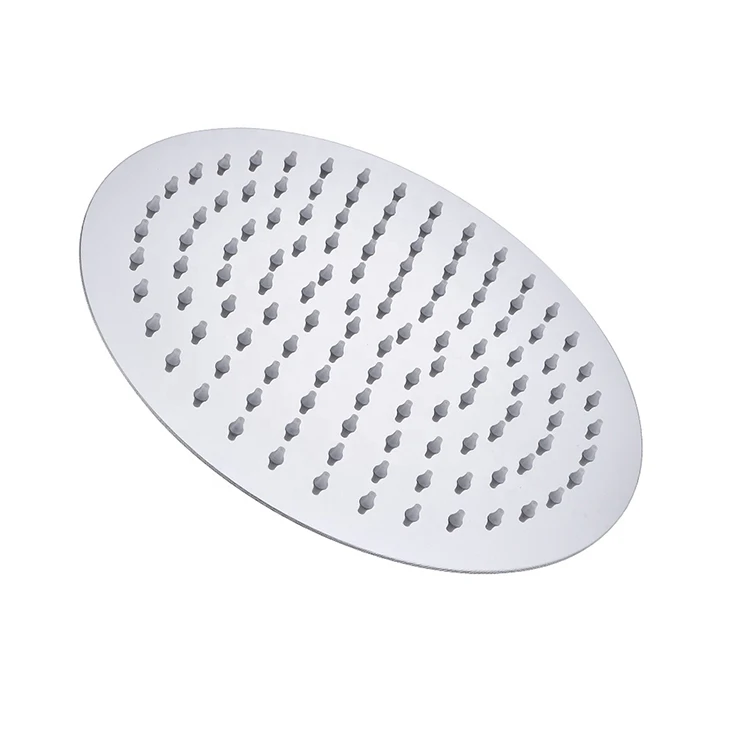 Hot sale 12inch round ultra thin 304 stainless steel rain shower head