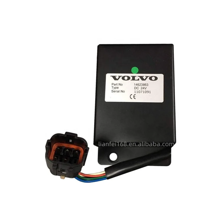 Реле экскаватора EC160B 24V Электрическое реле VOE 14637948 14623863 14525233 EC210 EC360 таймер