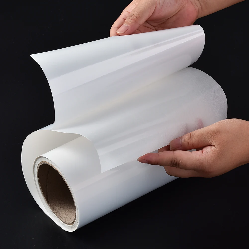 Cosmetic Waterproof White Vinyl Custom Sticker Self Adhesive Glossy Cast Coated Paper Good Vinyl Sheets Accept Printable 80gsm