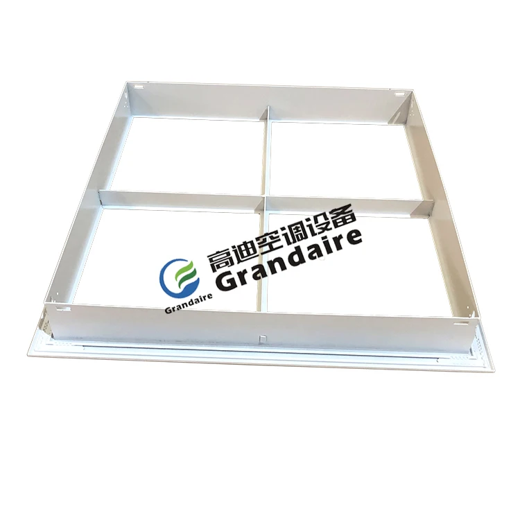Aluminum multi-directional outlet air diffuser in four ways