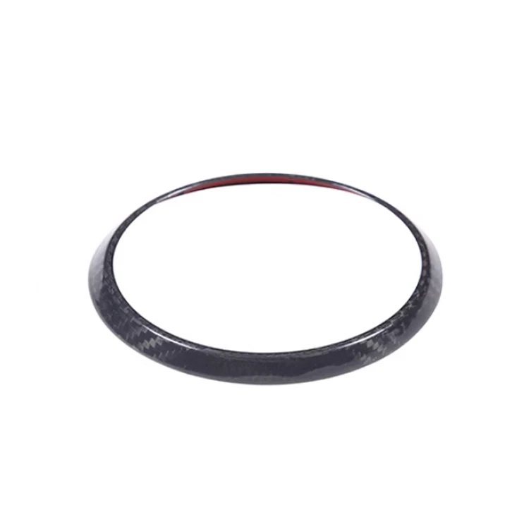 For BMW 4 Series G22 G23 G26 2021-2023 Trunk Logo Panel Decorative Frame Cover Real Carbon Fiber Car Exterior Accessories