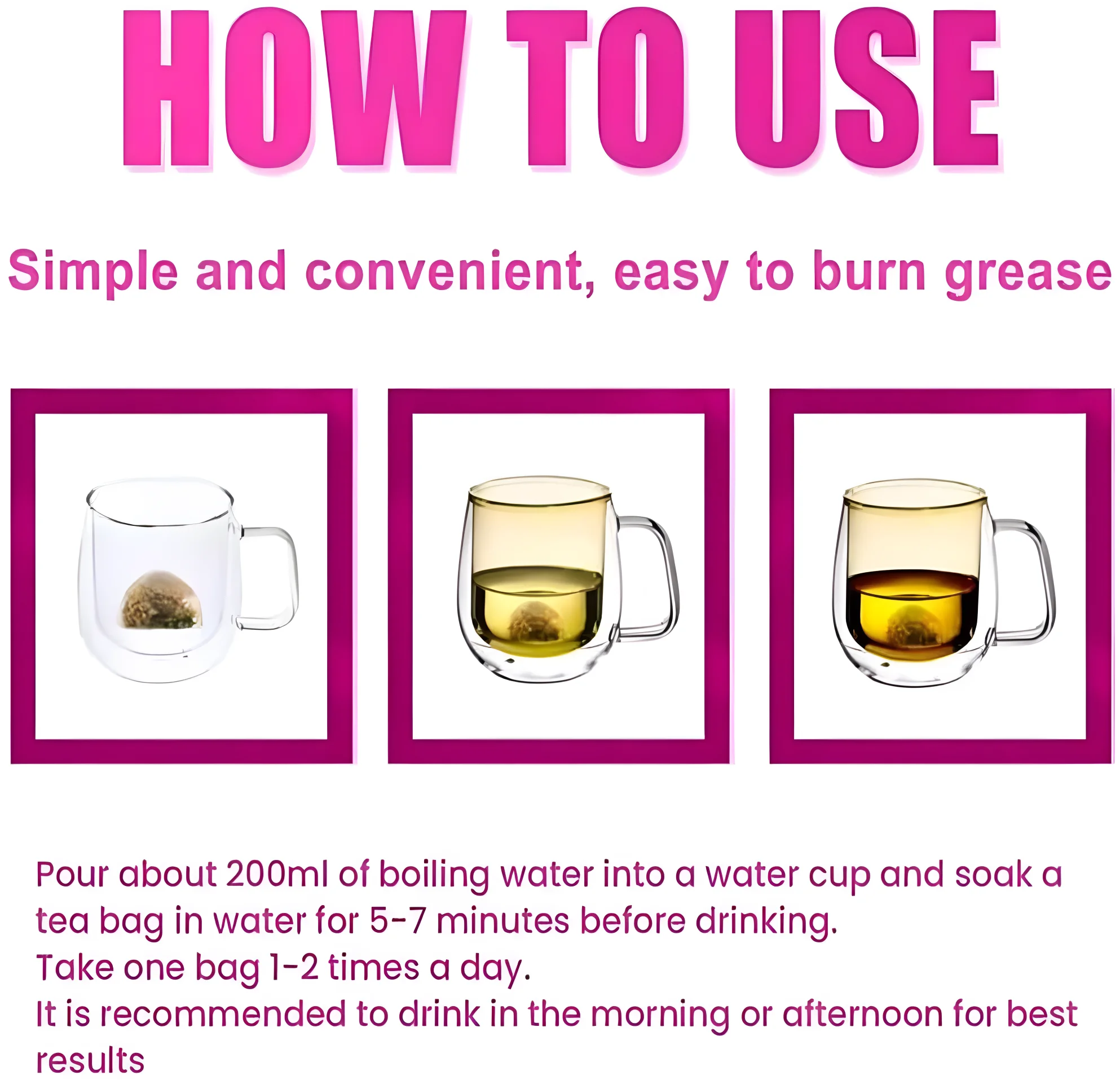 Hot Selling Natural Ingredients Mild Formula Fat Burning 28 days slimming tea burn fat weight loss tea bag organic lose