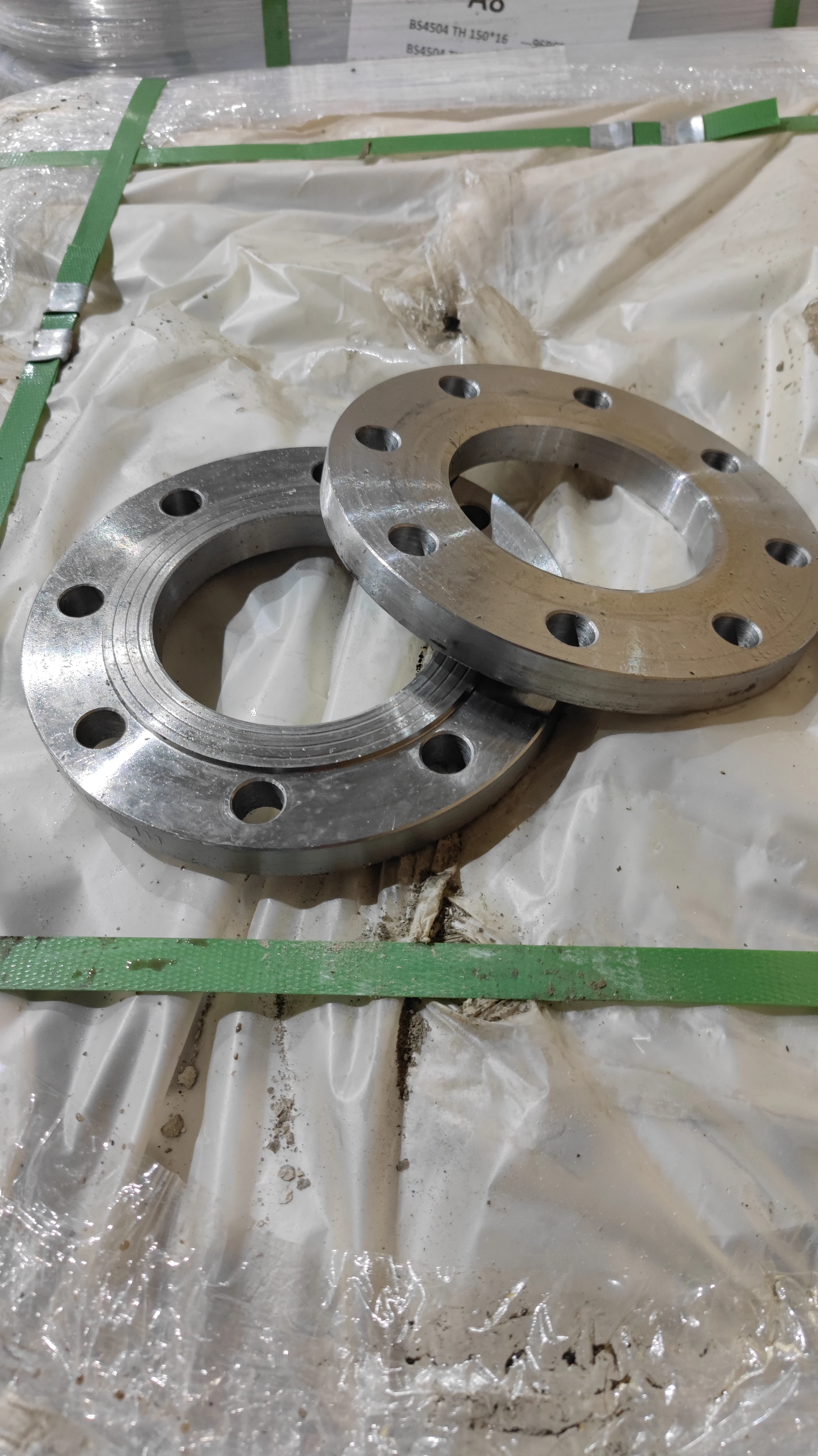 BS4504 PN16 PLRF Carbon Steel forging No Threaded With silk welding flat Flange Blind board DN200