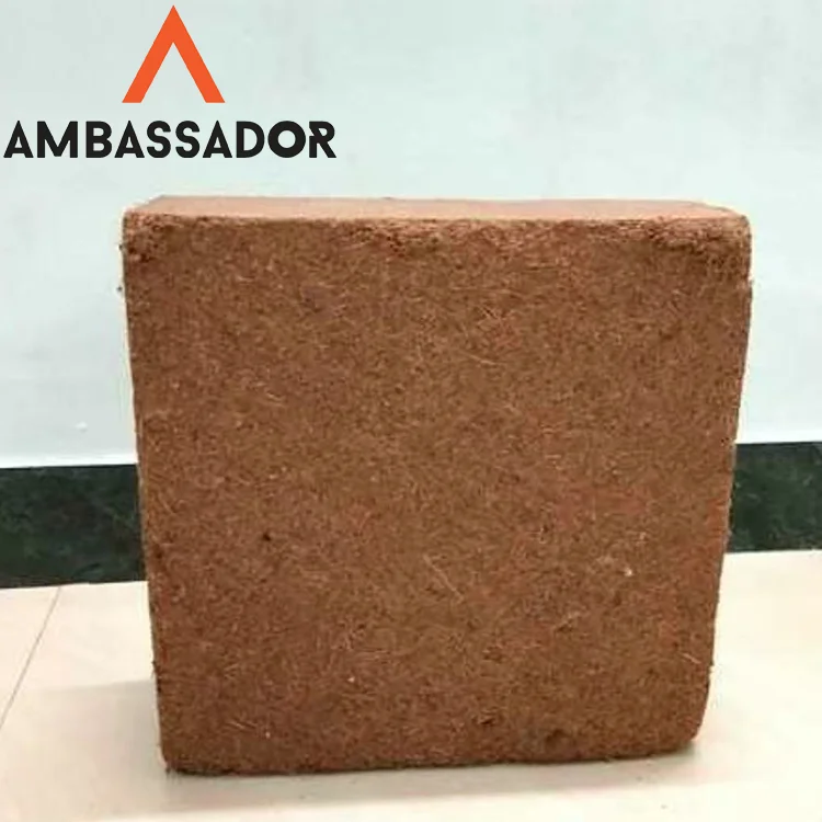 Ecofriendly Organic Husk Natural Coco Peat Renewable for Planting Gardening Made in Thailand