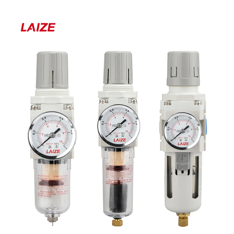 AW series White SMC type One Unit Pneumatic pressure regulating Air source Filter processor
