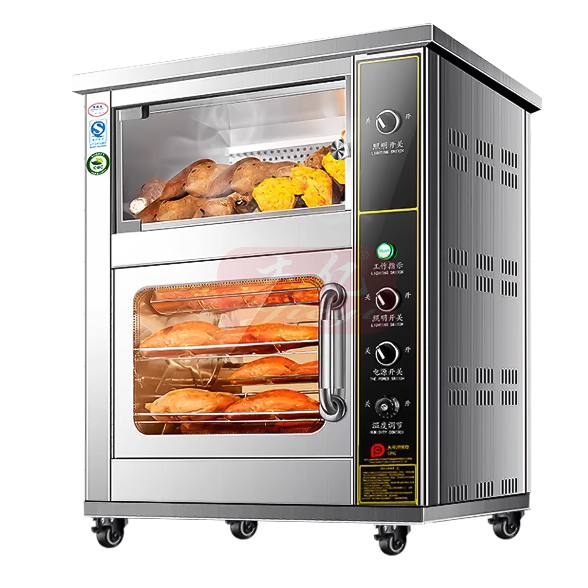 New Product Multi-functional Roaster 3 layers Electric roaster Sweet potato/Fruit Corn/Baked Roaster Machine