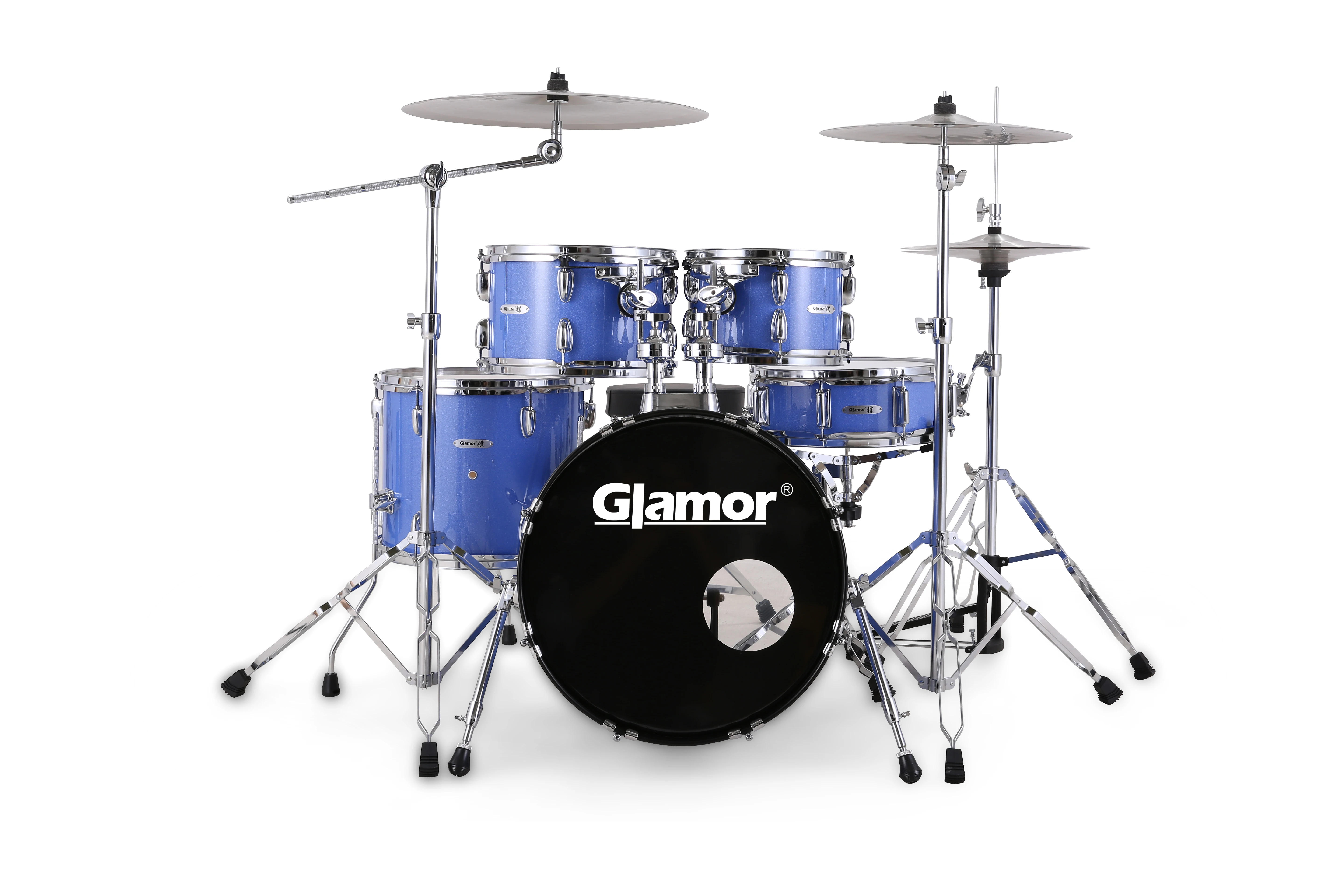 Glamor Drum Musical Instrument P518 Series Professional and Modern High Quality Drum kits