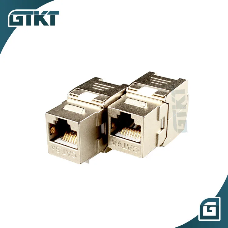  RJ45 keystone jack FTP Cat7 Cat6A экранированный разъем 10G 8P8C модульный