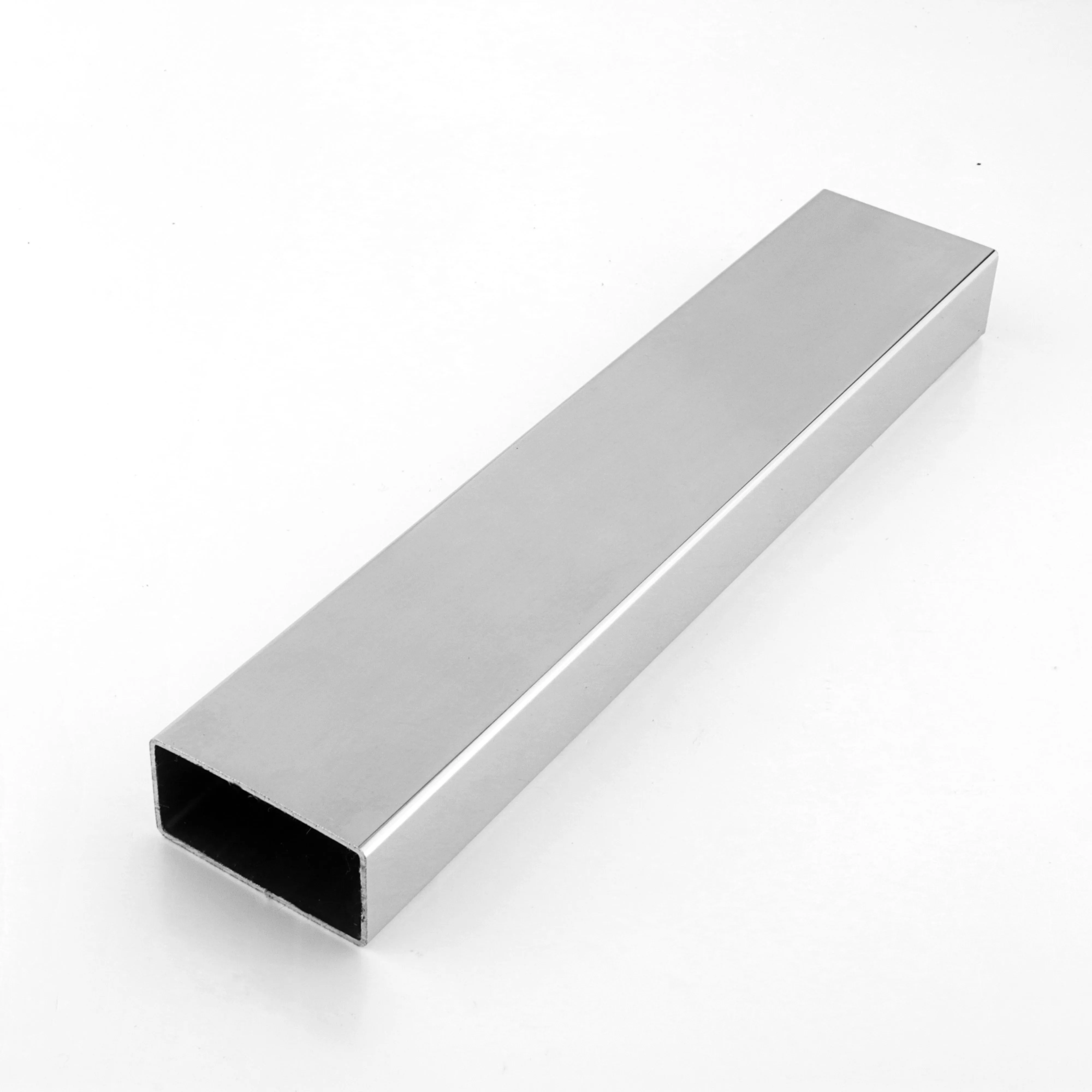 A554 Stainless Steel Tubes 201 Rectangular Pipe BA SS Rectangular Pipes Polished   Stainless Steel Tube