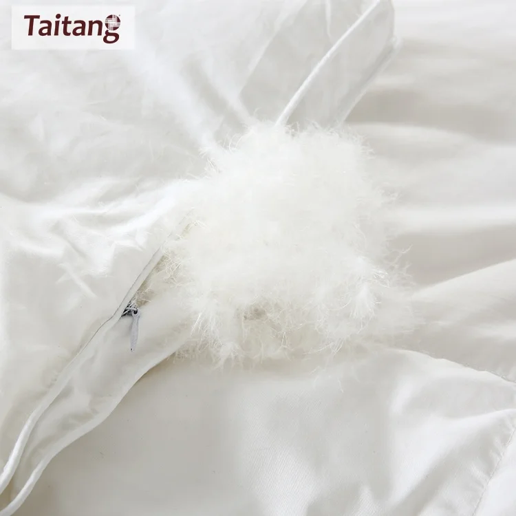 Winter Hotel Bedding Sets Warm Bed Quilt White Duck Down Quilt