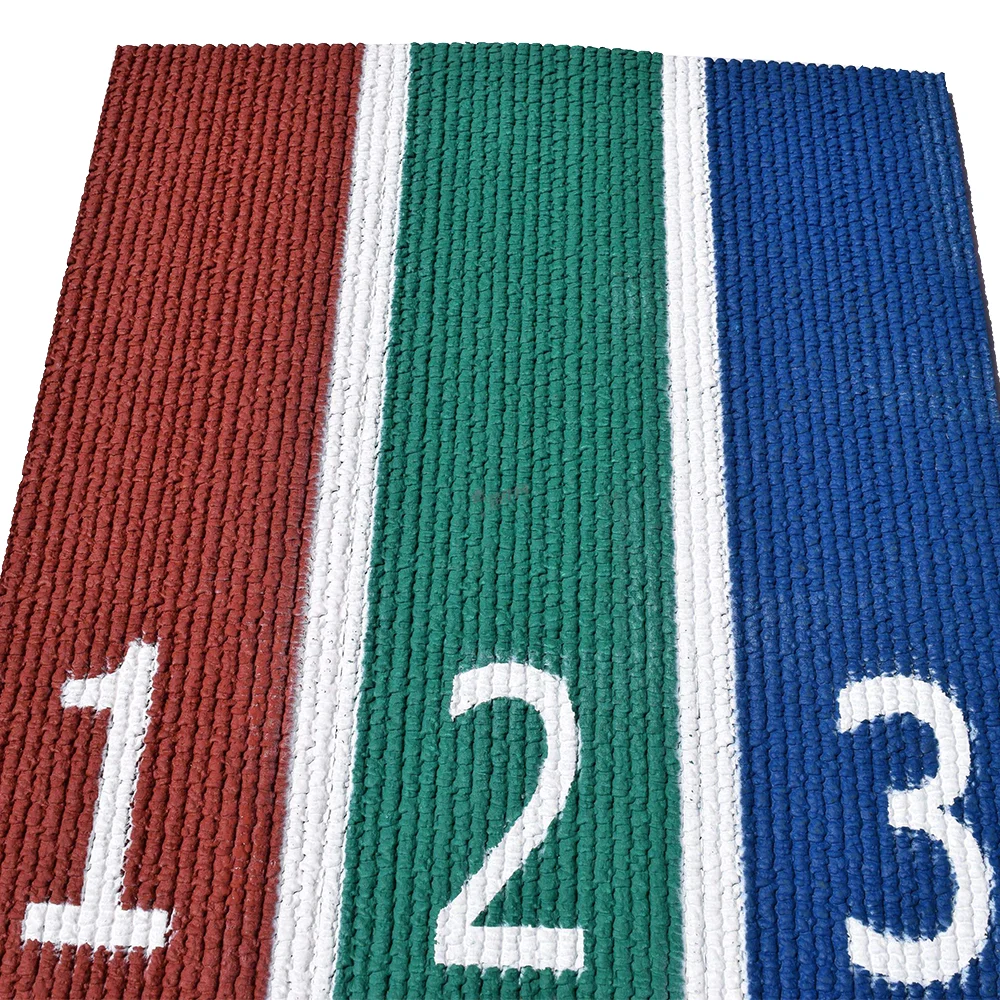 9mm/13mm Tartan Track Runway Prefabricated Sports Flooring for Jogging and Running NFL-L-24012405