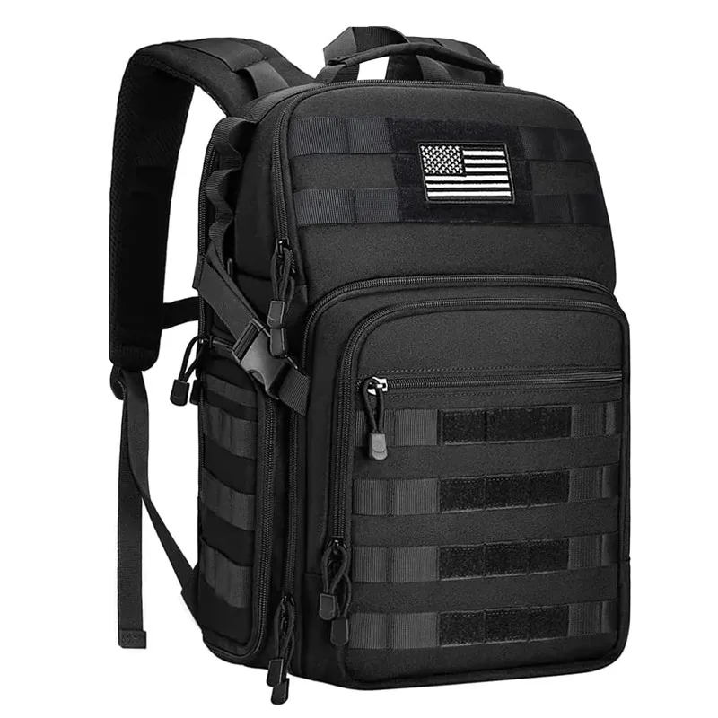 Camera Backpack, DSLR/SLR/Mirrorless Tactical Camera Bag Case with Laptop Compartment Compatible with Sony