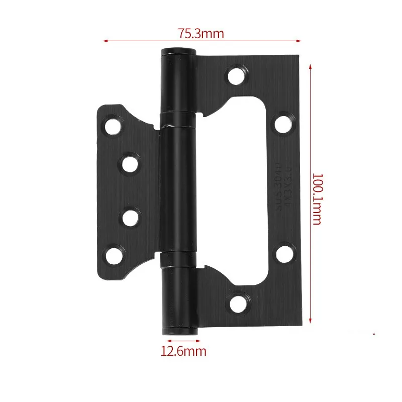 HM1150 Two-Section Force Closet Cabinet Door Furniture Hardware Mute Thickened Reinforced Hinge Wholesale Door Window Hinges