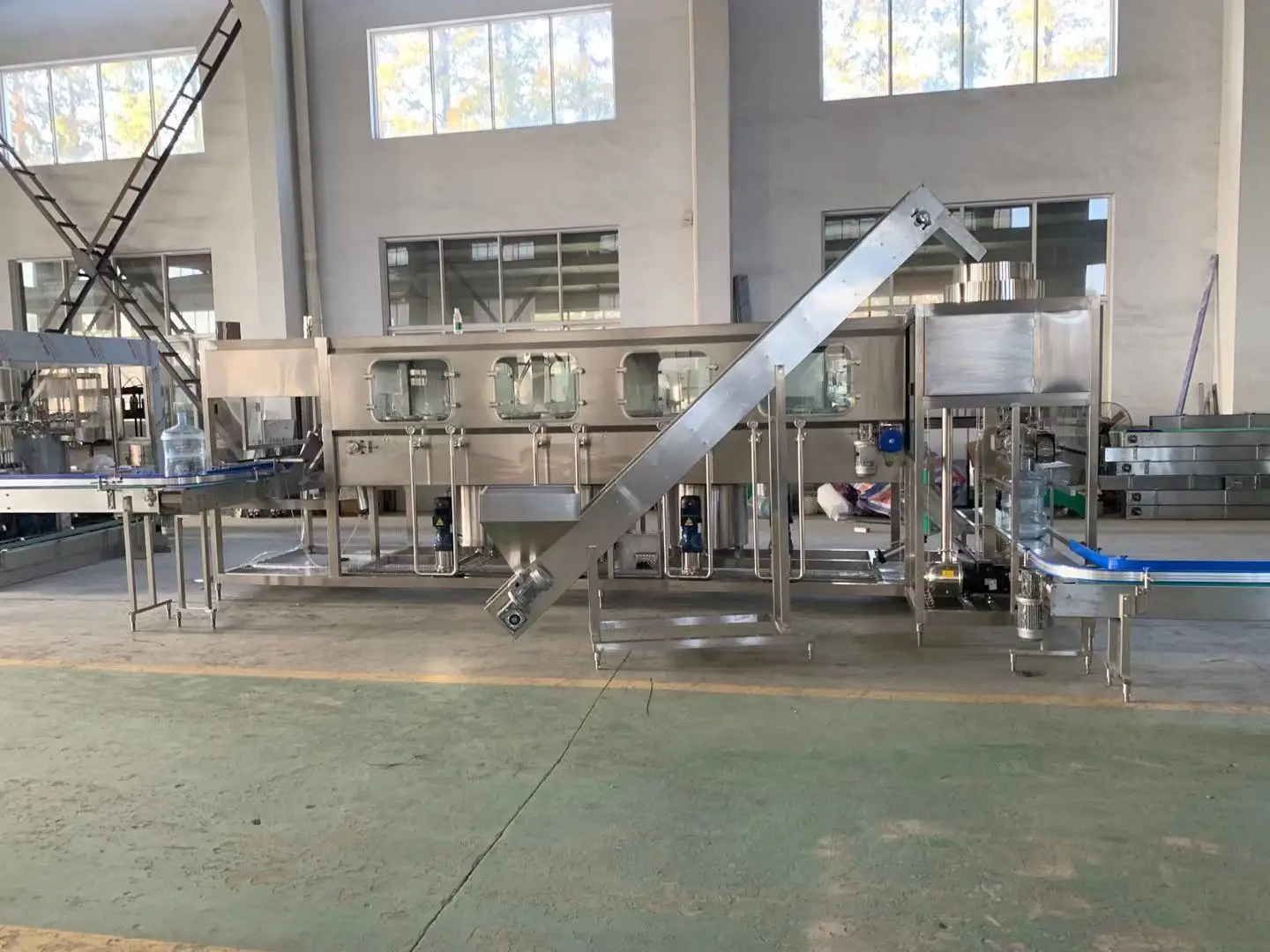 CE 150-3000 bph Complete automatic 5 gallon bucket water filling production