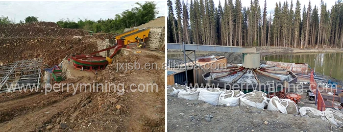 Hydraulic Radial Jigging Machine for Tin, Tungsten, Tantalum, Coltan, Barite, Fluorite