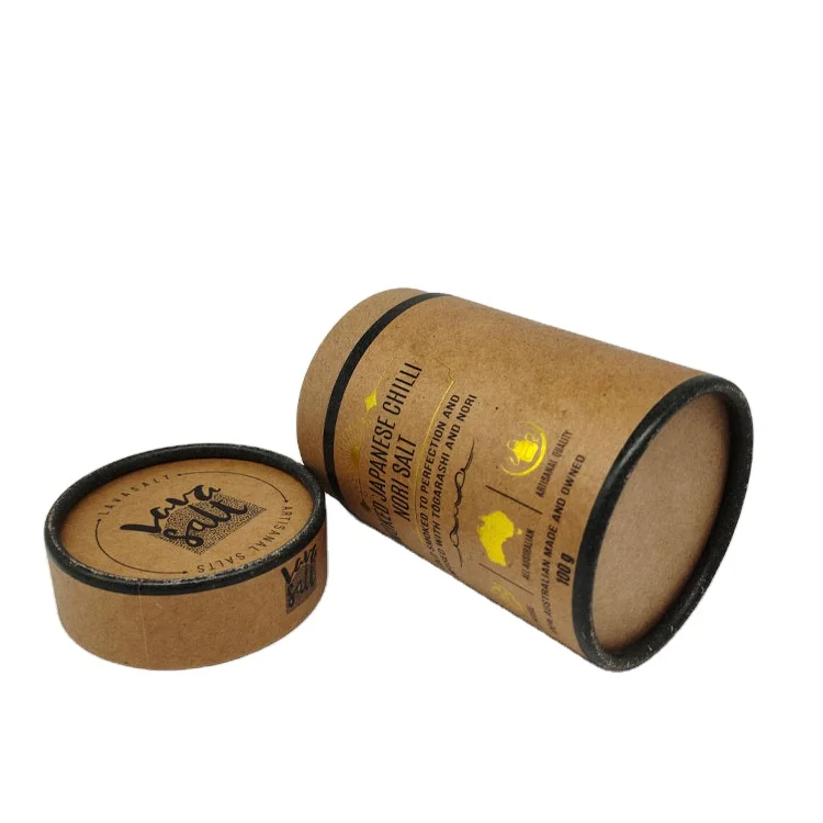 Cardboard Tubes Packaging Factory Price Custom Food Grade Paper tube packaging for packing tea