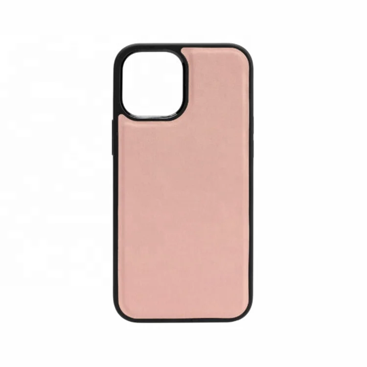 For iphone 14 pro max case, Custom Logo 3D Faux Leather Smooth Mobile Cover Shockproof PU Phone Case for iPhone 13 Pro/