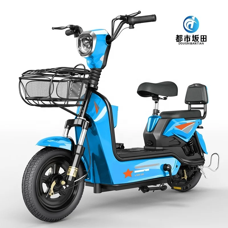2024 New national Standard electric bicycle 350W pedal electric modern 48V 12Ah 20Ah electric two-wheeled adult city bike