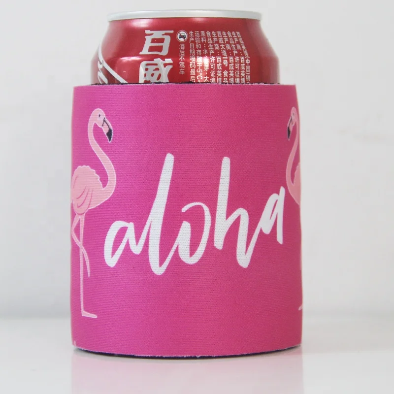 Full CMYK Printing Neoprene Slap On Stubby Holders Neorepen Can Coolers