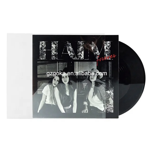 Factory Direct Sale Cheap Price vinyl record storage bag top quality plastic transparent sleeves lp record outer sleeves