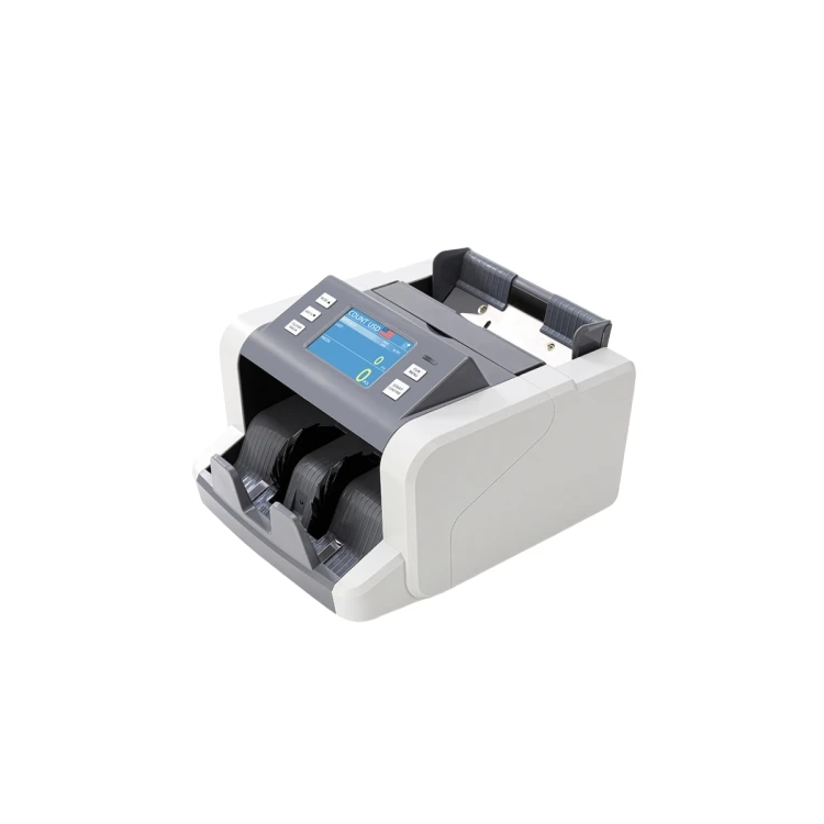 HL-P80 Henry Money Counting Machine with CIS Detector TFT Display for Bank Usage