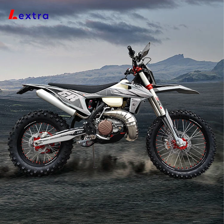 Lextra LXK300M With Linkage Motocross 2 Stroke 300cc Racing Enduro Motorcycle 2T 300cc Dirt Bike Off-road Motorcycles