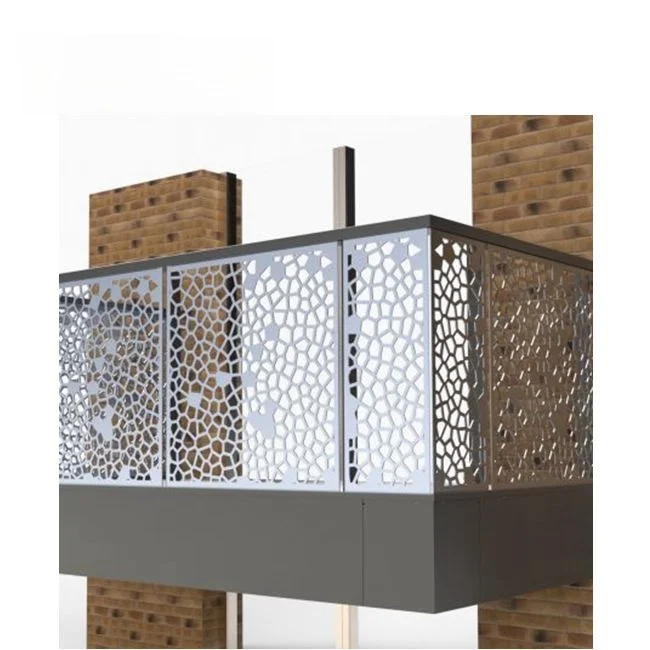 leaf garden doors wall balcony decorative laser cut fence metal panel design sheet