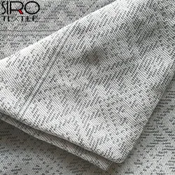 High quality flame retardant woven 100% modacrylic jacquard airline blanket