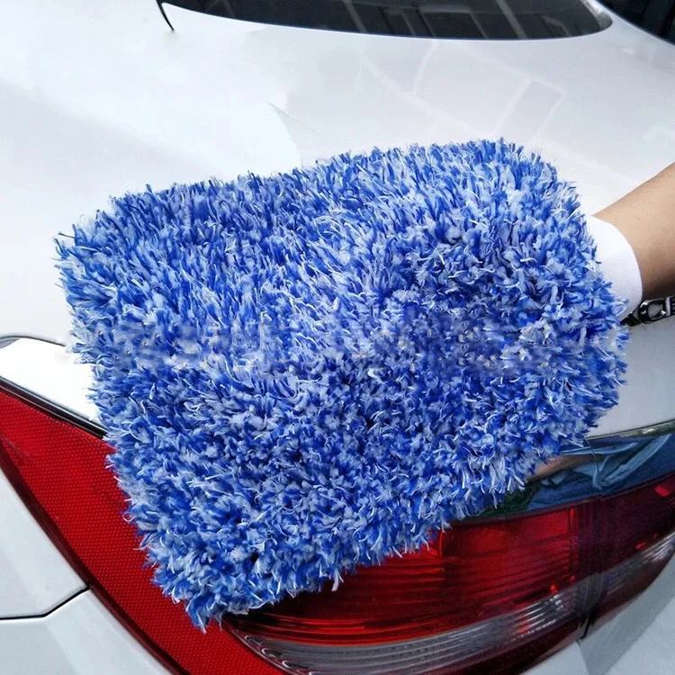 
High Quality Waterproof Microfibre Glove Car Wash Mitt Car Cleaning Glove For Cleaning Car 