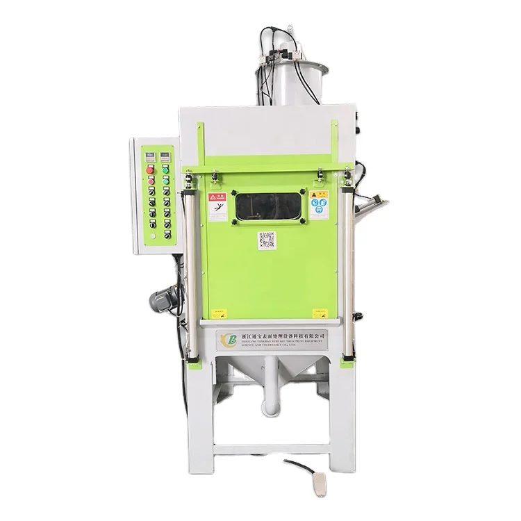 Professional factory produces and sells semi automatic sandblasting machine/equipment for circular saw blades