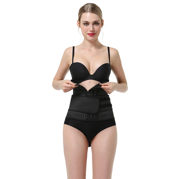 Женский корсет для тренировок на талии, облегающий корсет из латекса, спортивный корсет для пота, пояс для живота