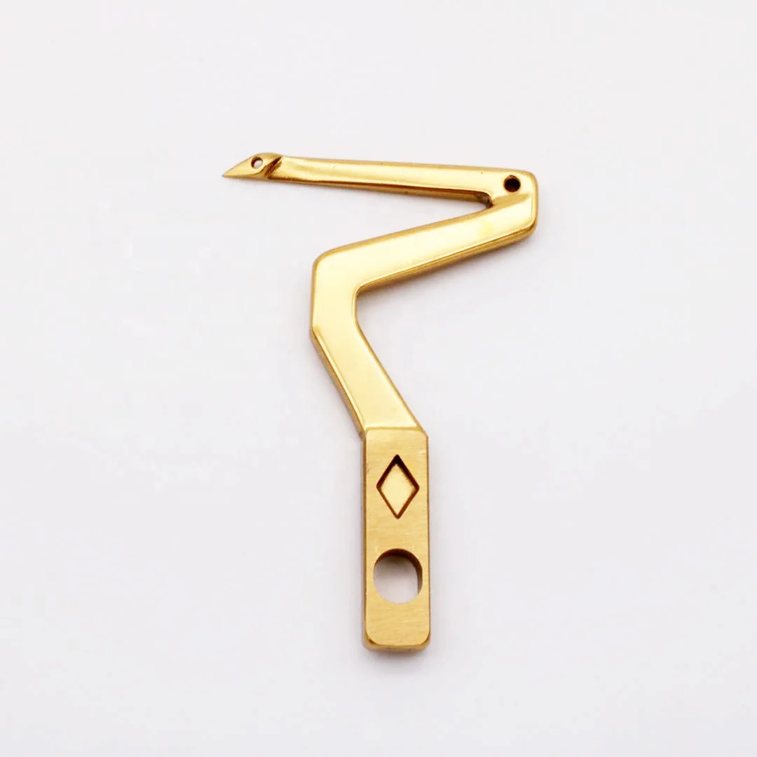 Yujie KL25 золотистый цвет оверлок машина Looper ДЛЯ Siruba части швейной машины нижний Looper