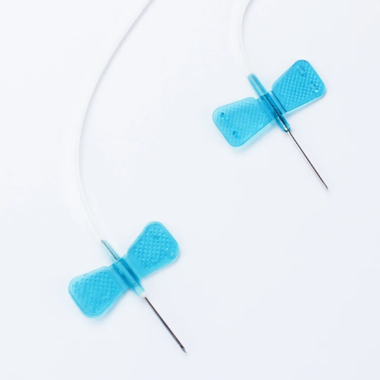 disposable medical 21g 22g 23g sample sampling drawing vacuum blood collection tube butterfly needles