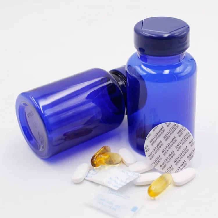 Wholesale Empty Plastic Capsule Container Pill Medicine Bottle With Screw Lid
