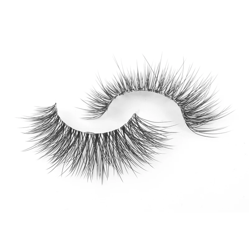 Hollyren Flat Base Lashes With Split Tip Classic New Design 3 Split Tips Lash Extensions Private Label Eyelashes